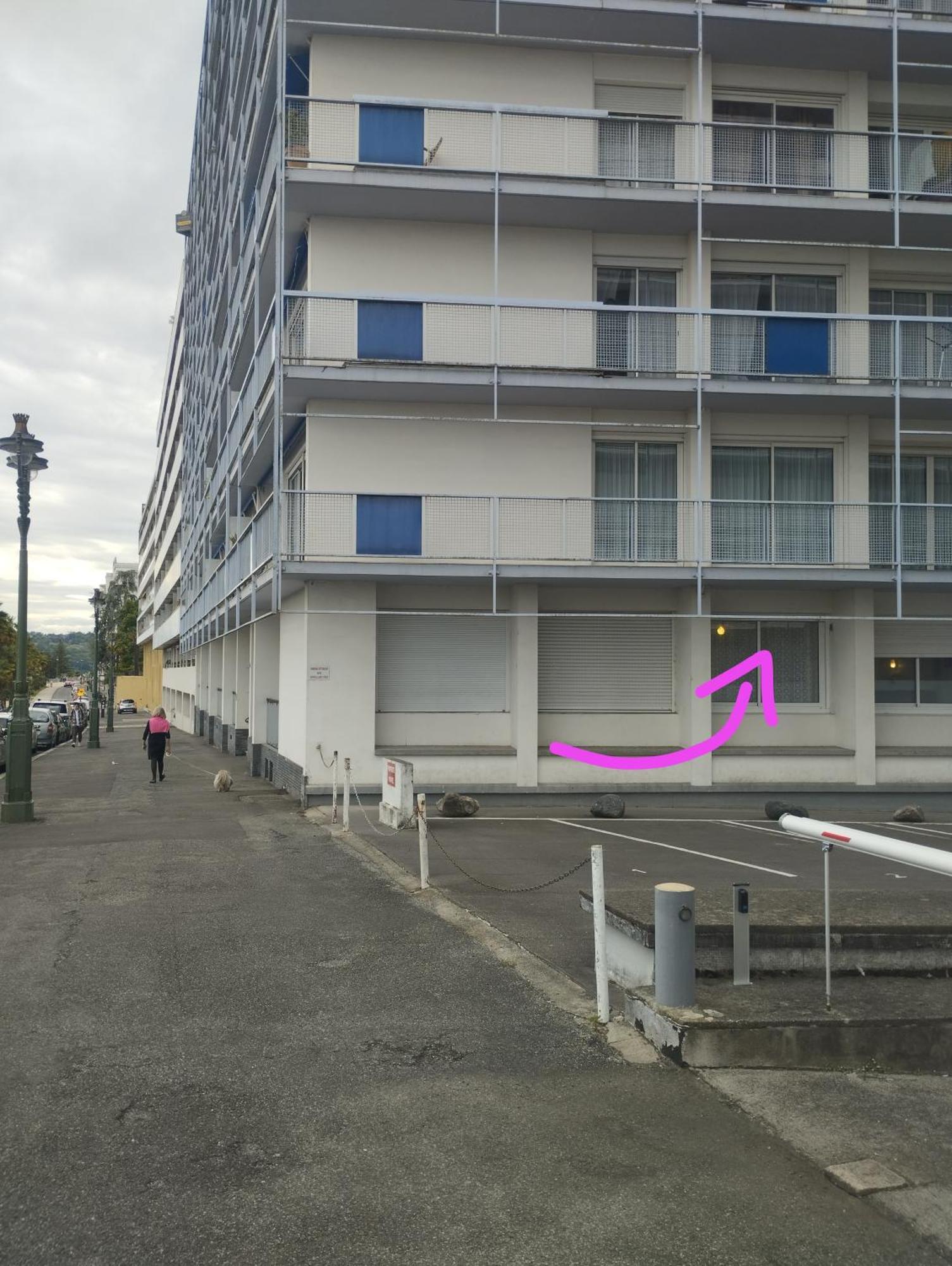Chambrette Boulevard Des Pyrenees Hypercentre 10M Carre Wc Sur Le Palier, Porte40 Pau Buitenkant foto